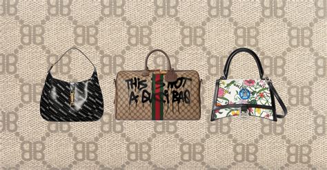 Gucci x Balenciaga The Hacker Project Borsa Clessidra Piccola 